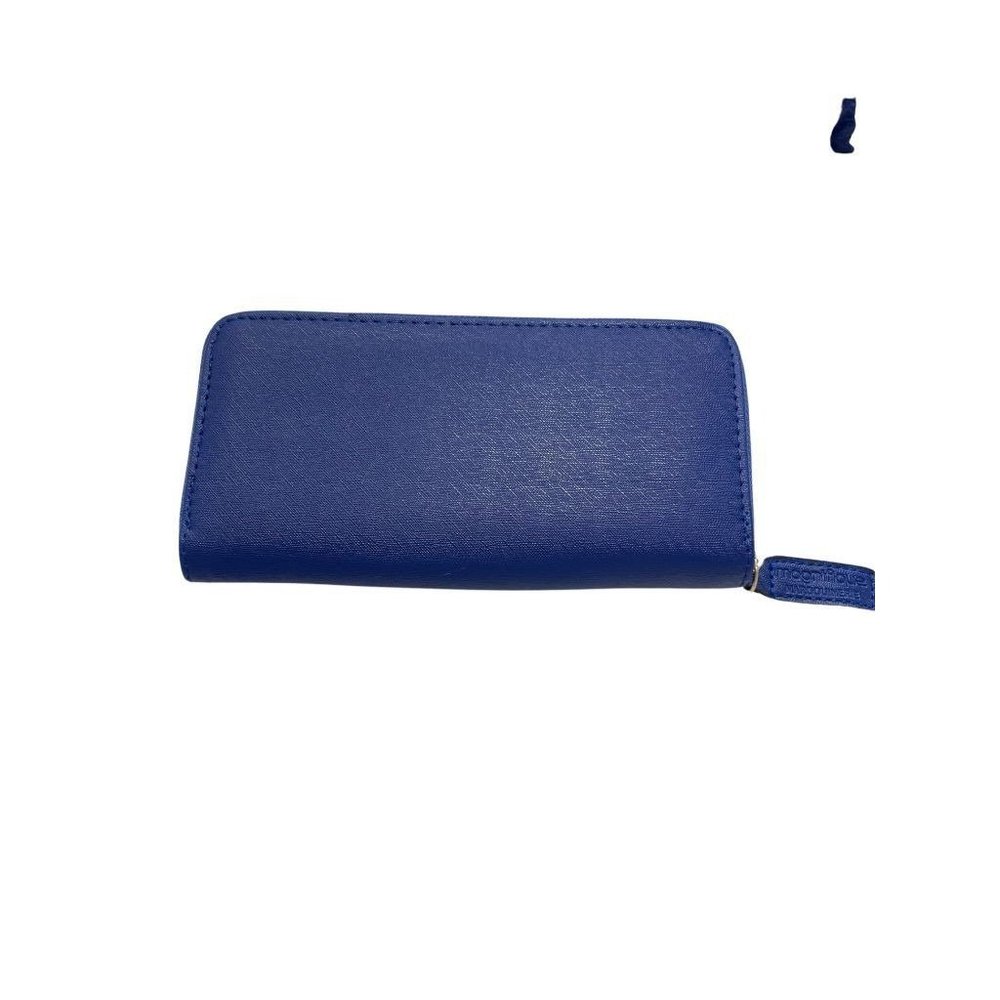 Magnifique Blue Zip Around Wallet (New in Box)